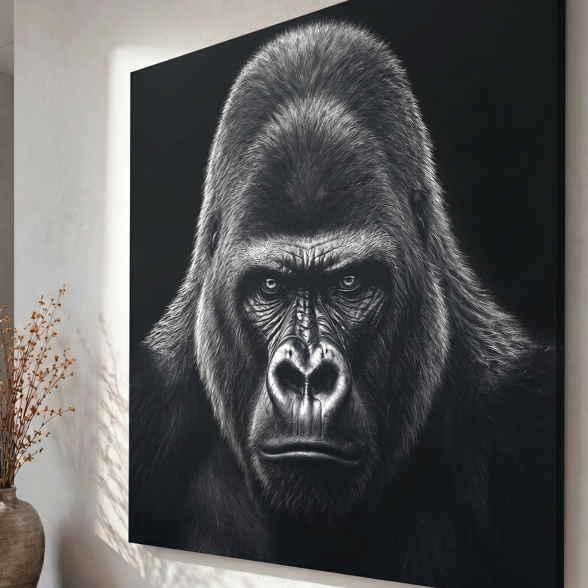 Noir Gorilla - canvas