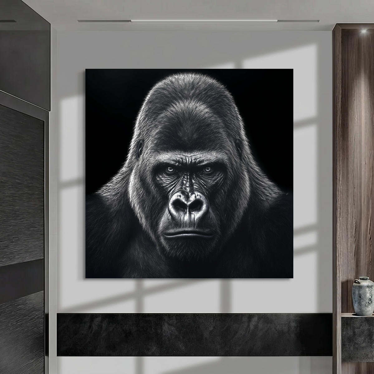 Noir Gorilla - canvas