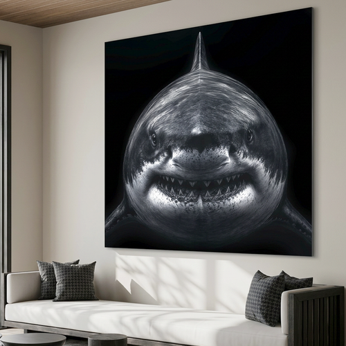 Noir Shark - canvas