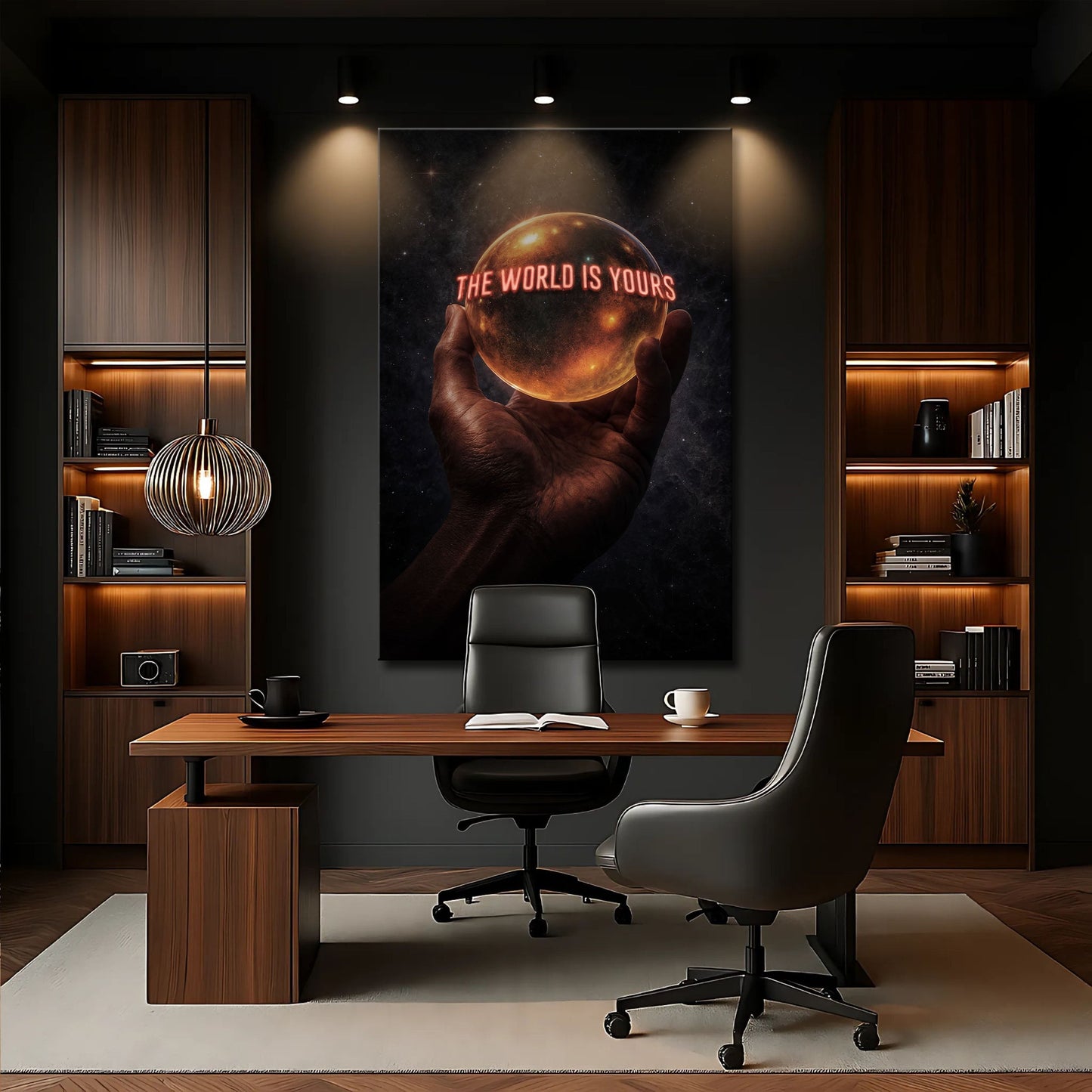 The World is Yours Wall Sign