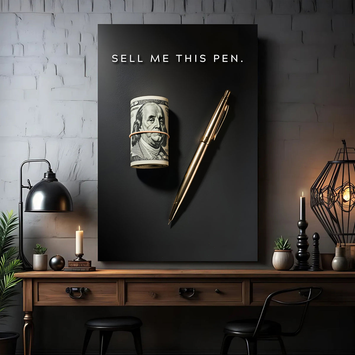 Sell Me This Pen Wall Sign