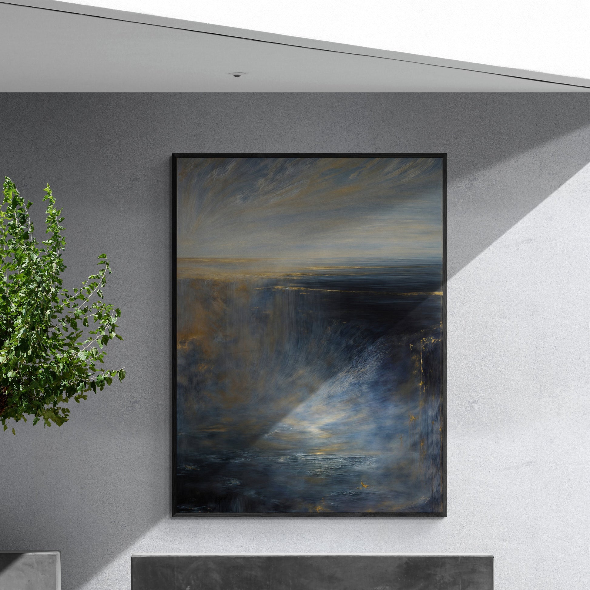 Canvas Print: "Oceans Lament"