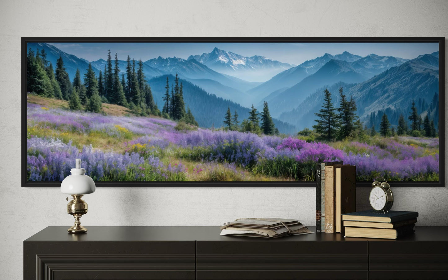 Olympic National Park Long Horizontal Canvas Wall Art