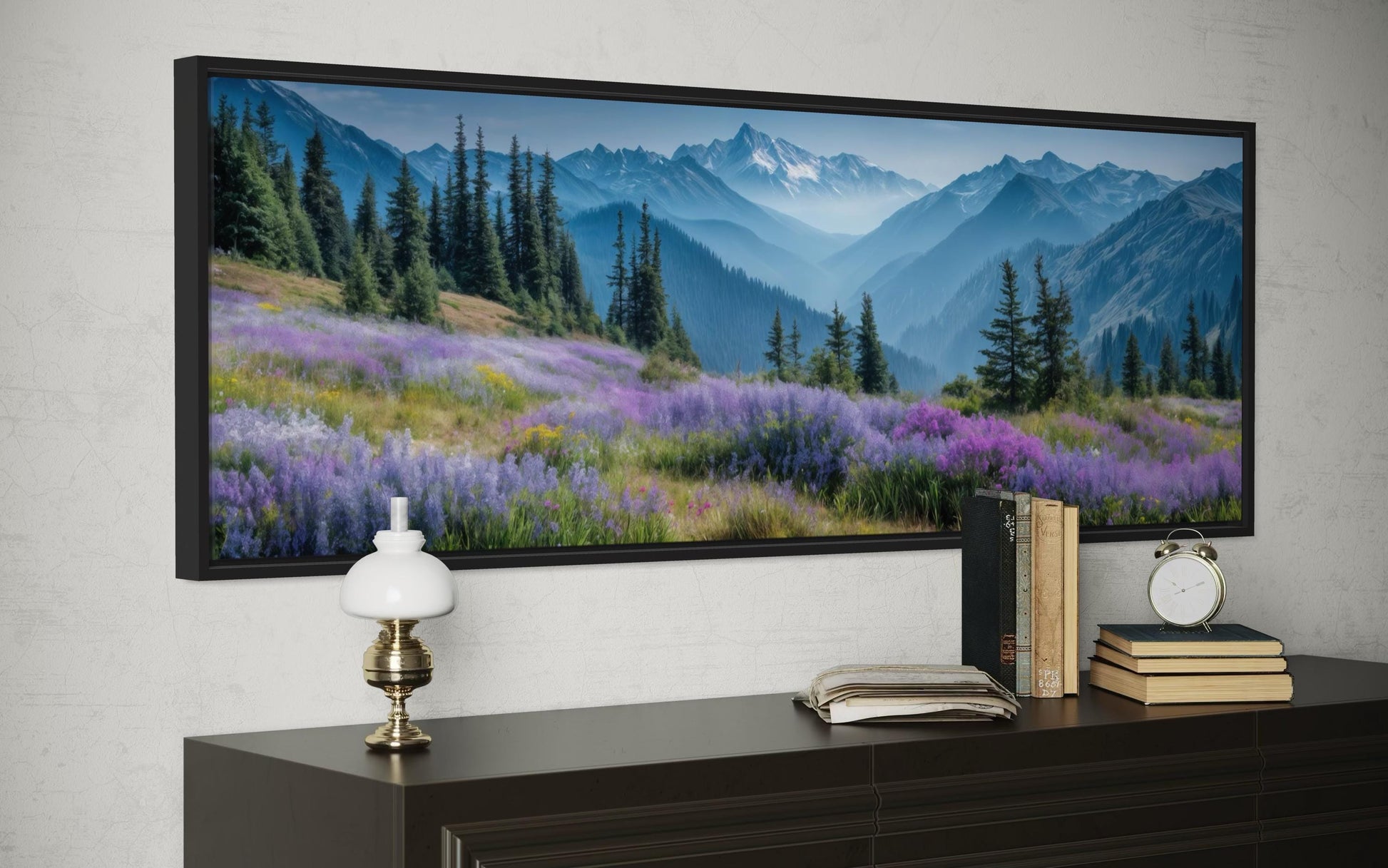 Olympic National Park Long Horizontal Canvas Wall Art