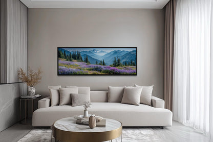 Olympic National Park Long Horizontal Canvas Wall Art
