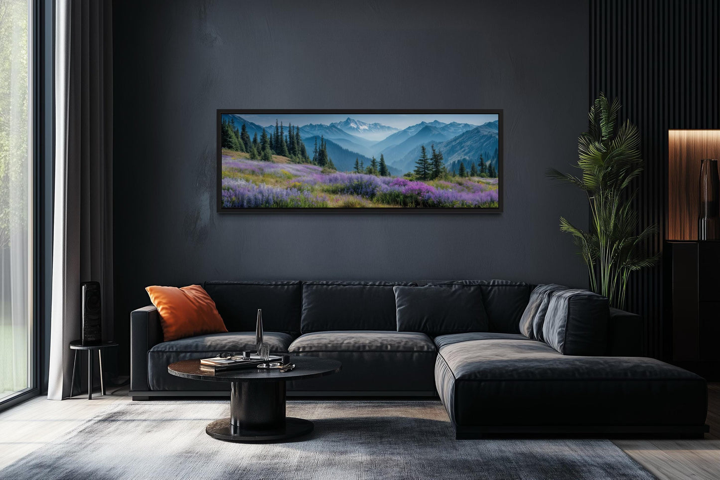 Olympic National Park Long Horizontal Canvas Wall Art