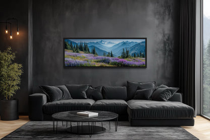 Olympic National Park Long Horizontal Canvas Wall Art