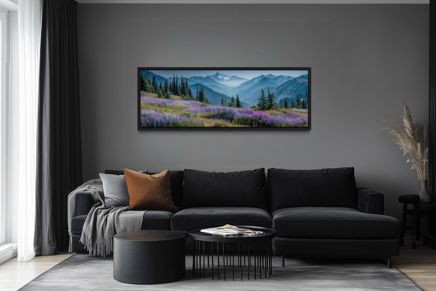Olympic National Park Long Horizontal Canvas Wall Art