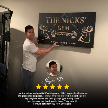 GYM - LP1 - 60"x30" - canvas