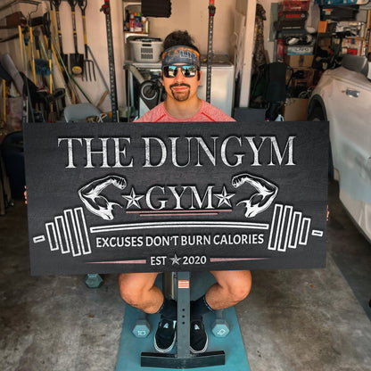Gym Sign II - Style 1 - canvas