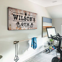 Gym Sign VI - Style 1 - canvas