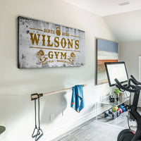 Gym Sign XV - canvas