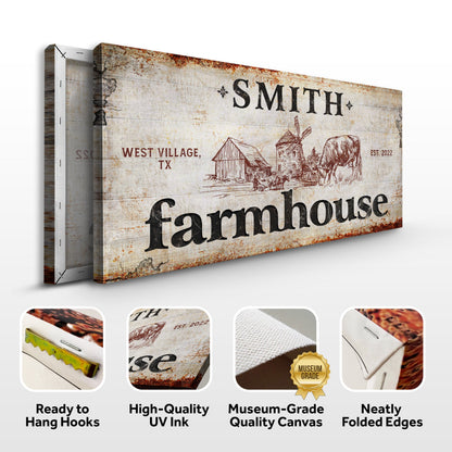 Family Farmhouse Sign II