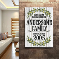 Home Established Sign