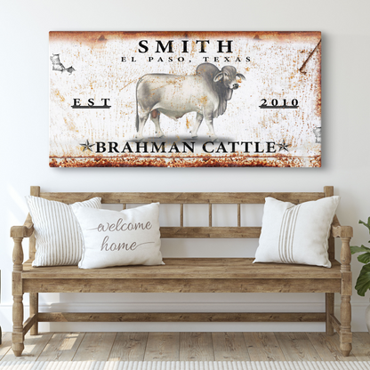 Brahman Cattle Sign