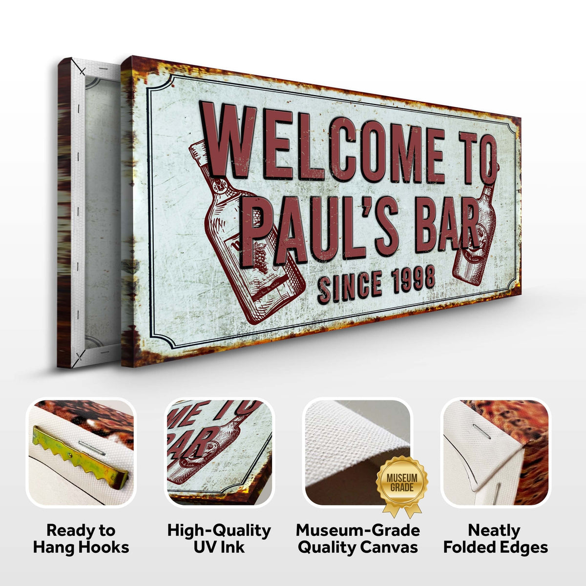 Bar Sign III - canvas