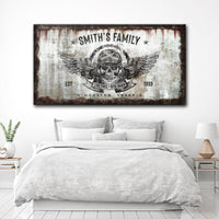 Live Free Ride Hard Sign