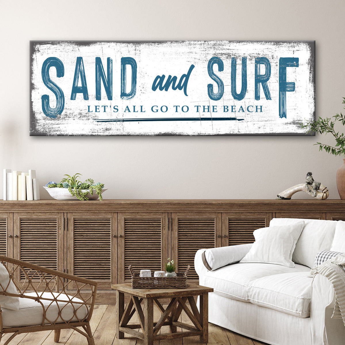 Sand And Surf Sign ()
