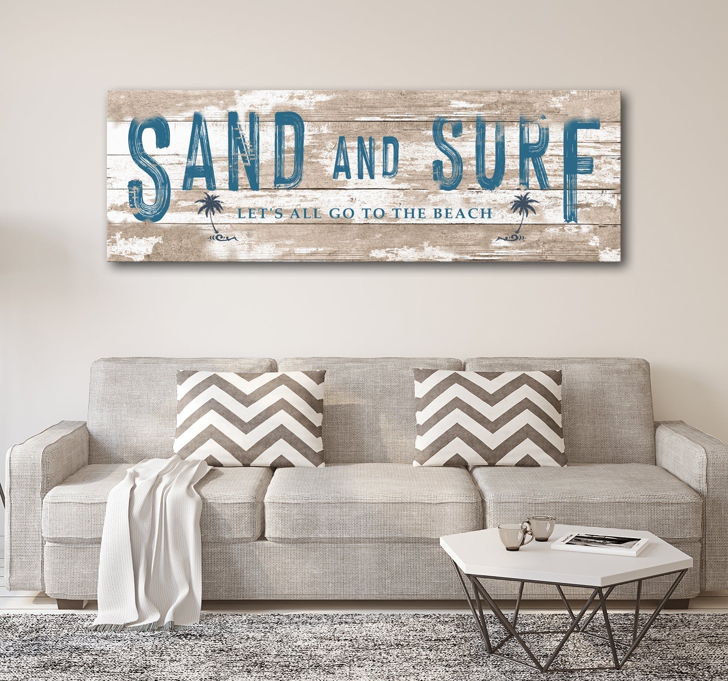 Sand And Surf Sign ()