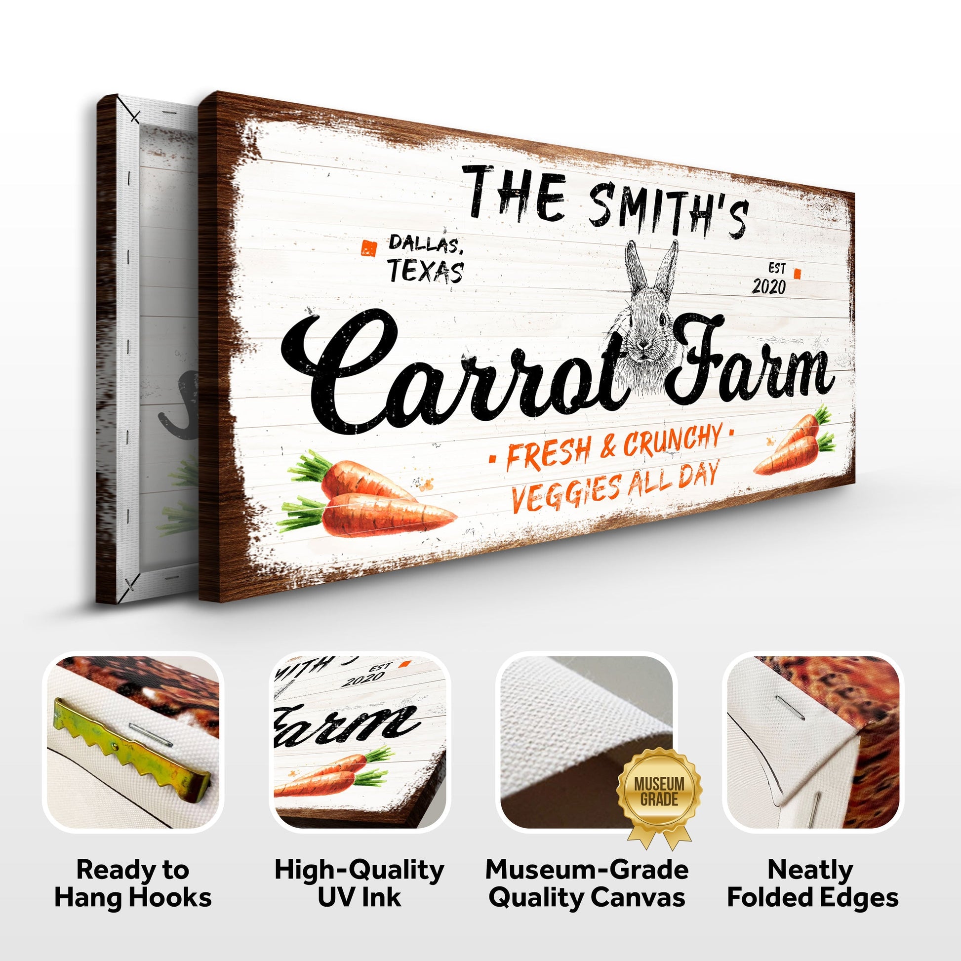 Easter Carrot Farm Sign