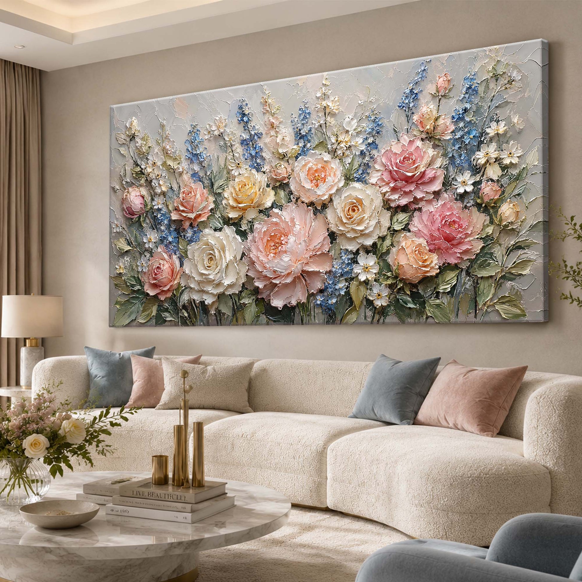 Pastel Bloom Garden