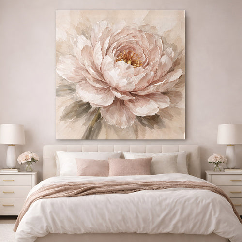 Peony Close-Up — Single Bloom