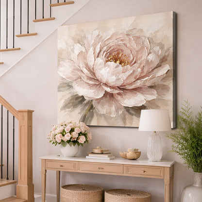 Peony Close-Up — Single Bloom