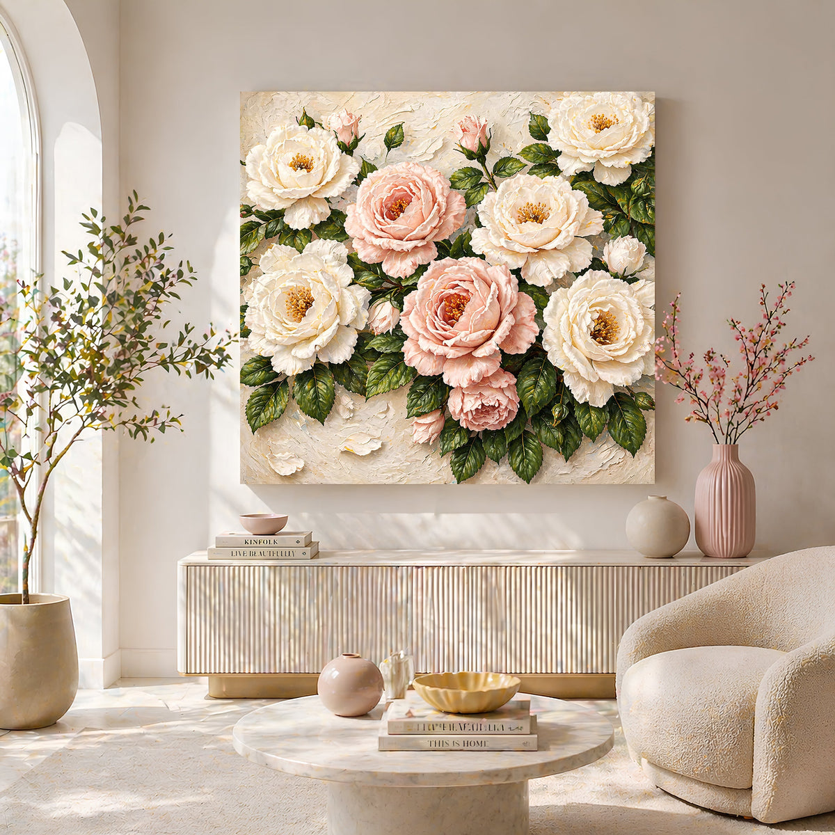Blush Peony Garden II