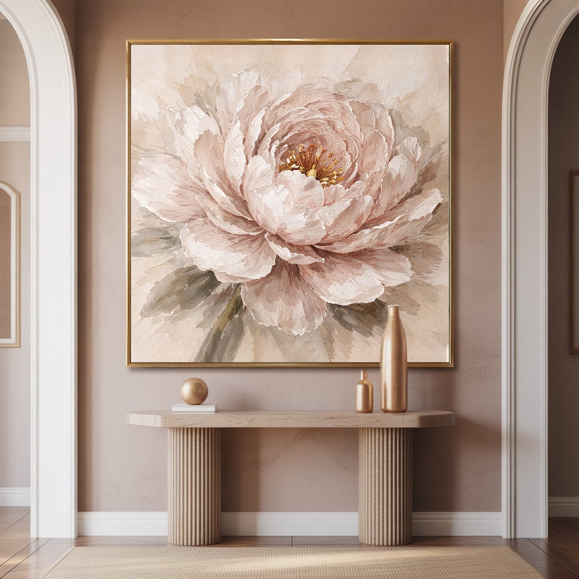 Peony Close-Up — Single Bloom