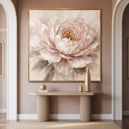 Peony Close-Up — Single Bloom