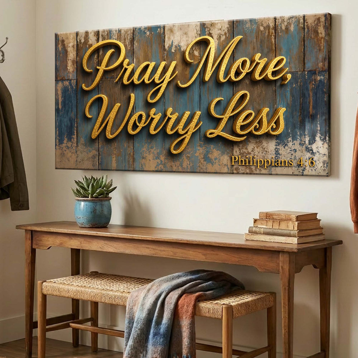 Pray More, Worry Less – Philippians 4:6