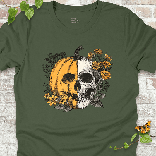 Pumpkin Skull T-Shirt