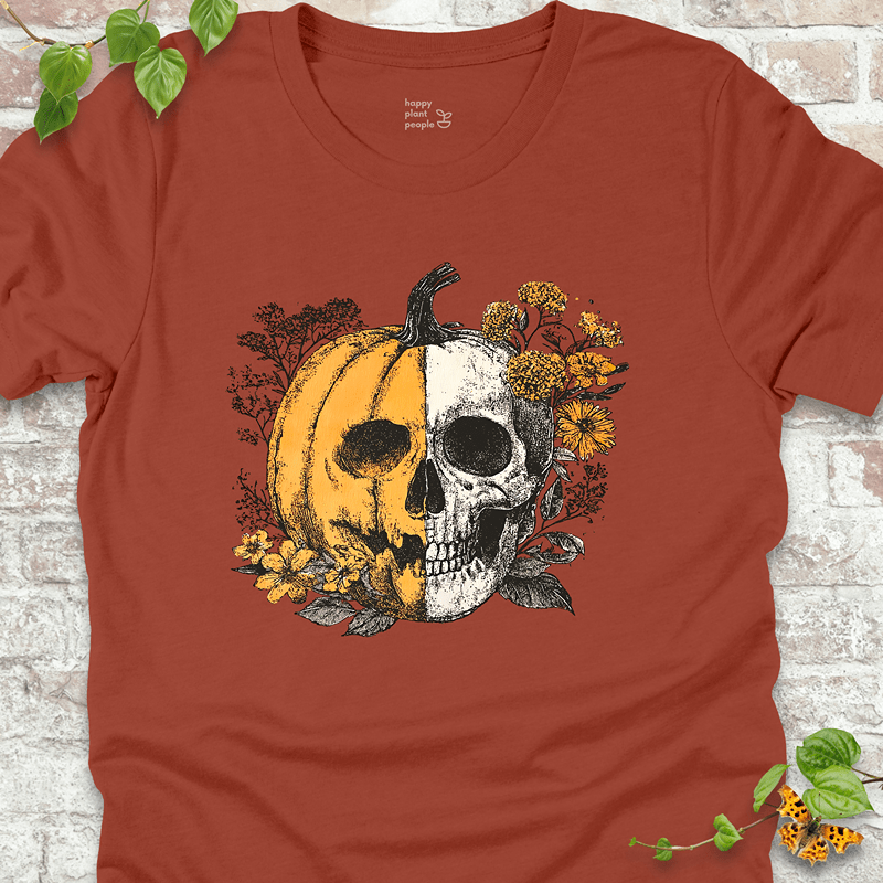Pumpkin Skull T-Shirt