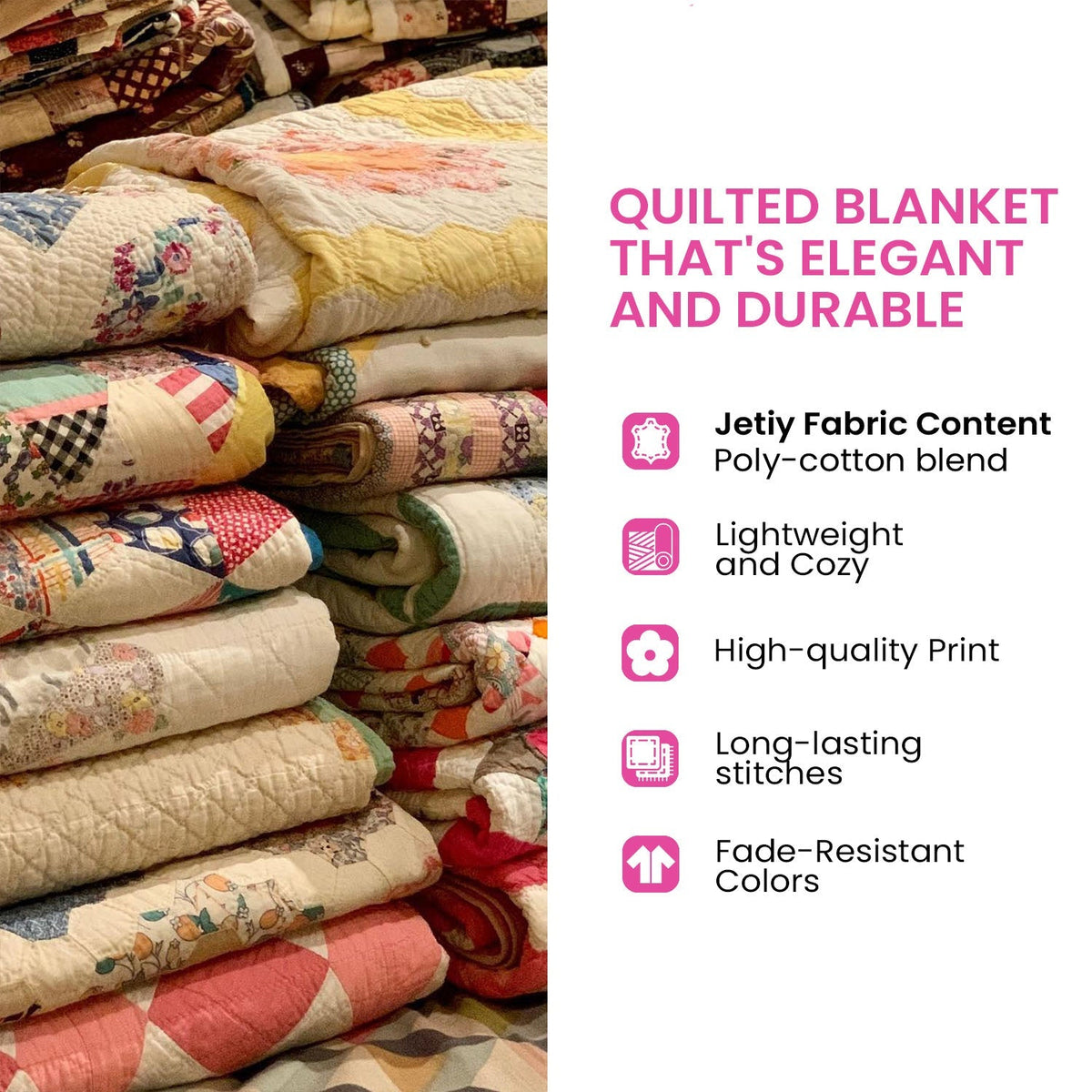 Baby (30" x 40") /Pack 2 - 20% Off /Lone Prairie Quilted Blanket