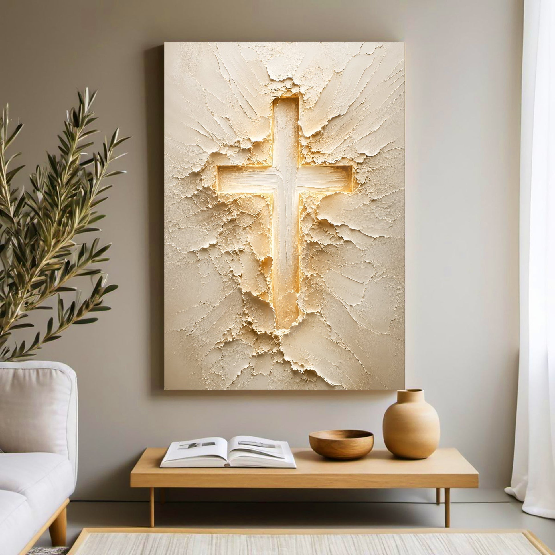 Radiant Faith Cross