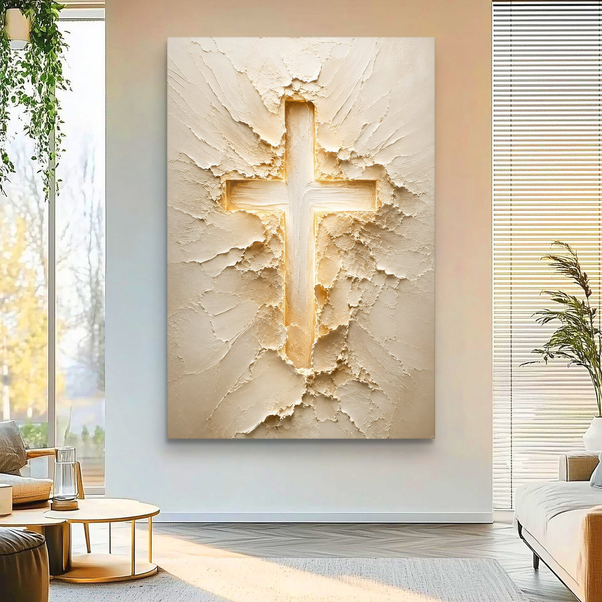 Radiant Faith Cross