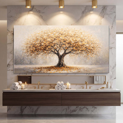 Radiant Golden Tree