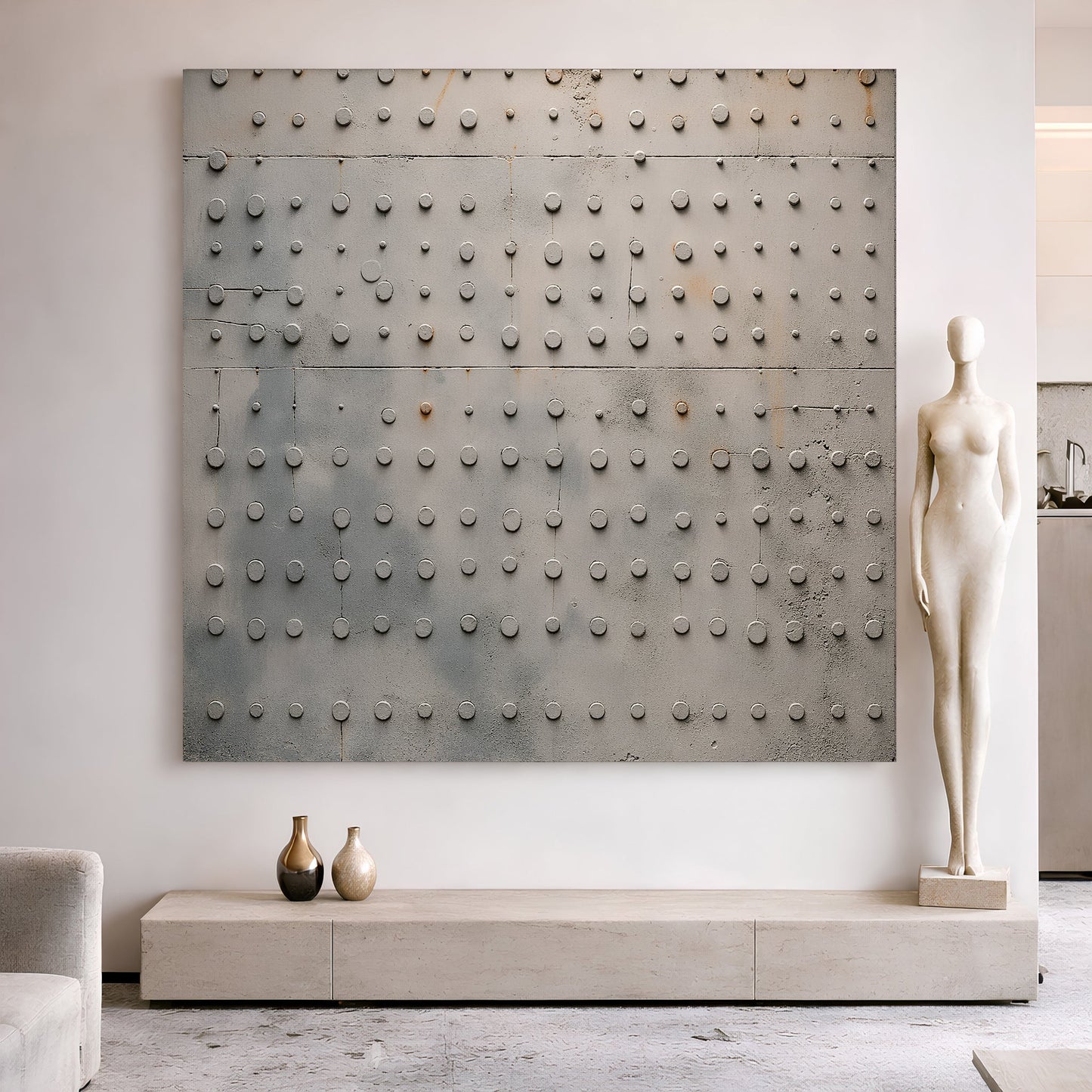 Riveted Steel - canvas