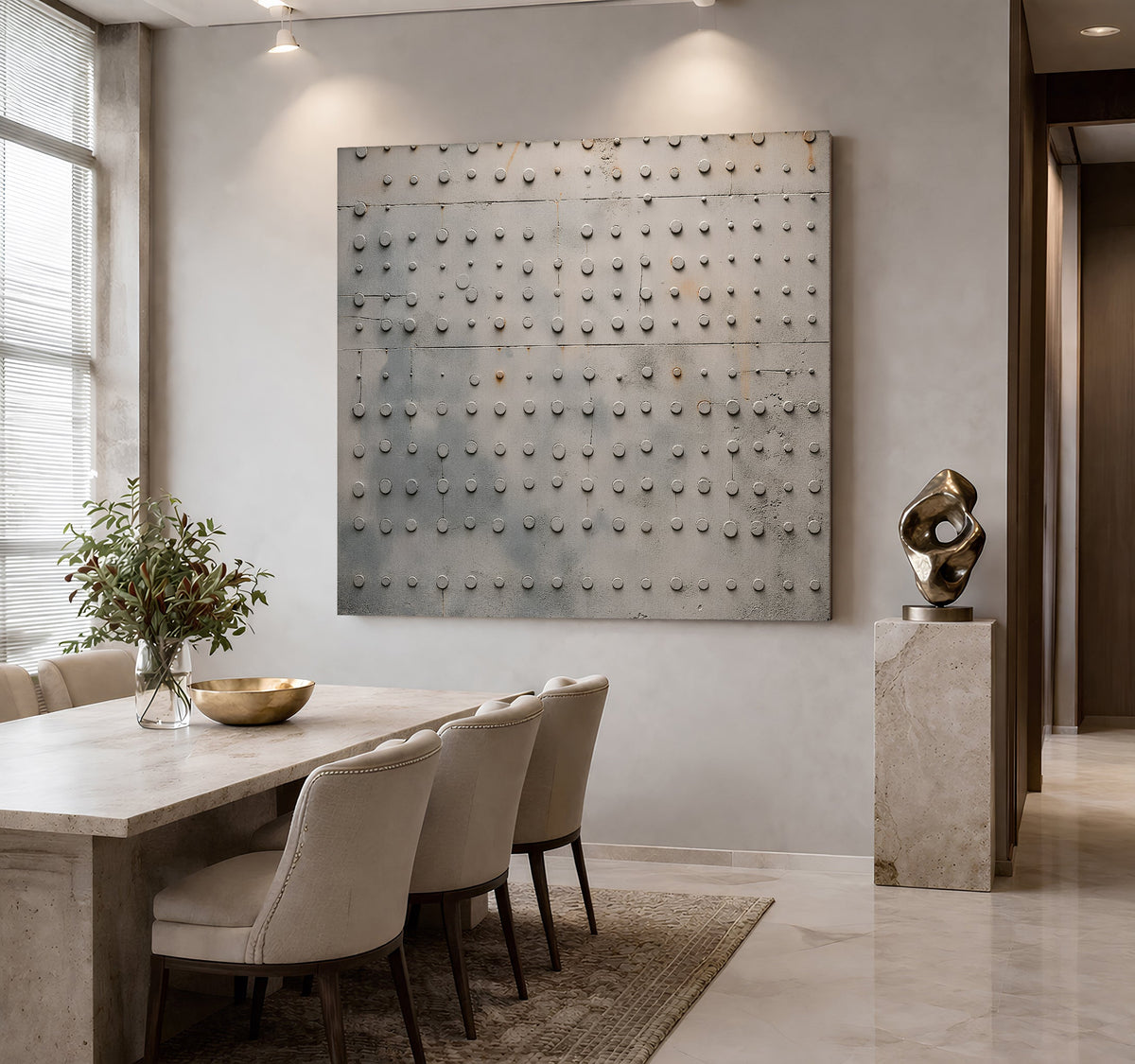 Riveted Steel - canvas