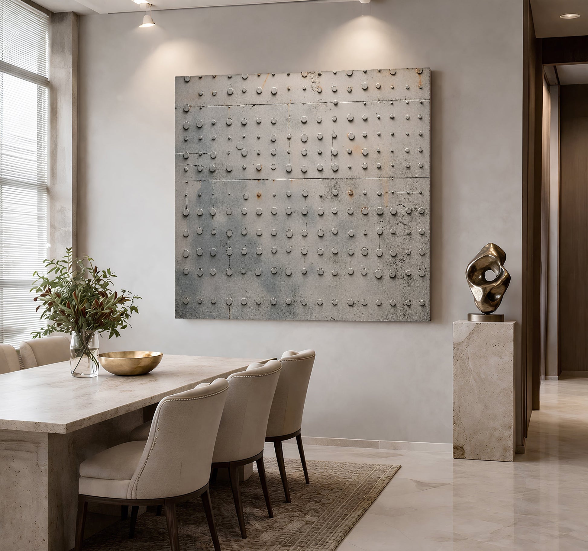 Riveted Steel - canvas