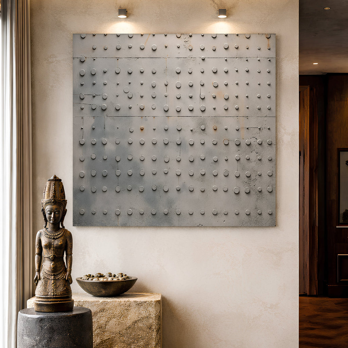 Riveted Steel - canvas