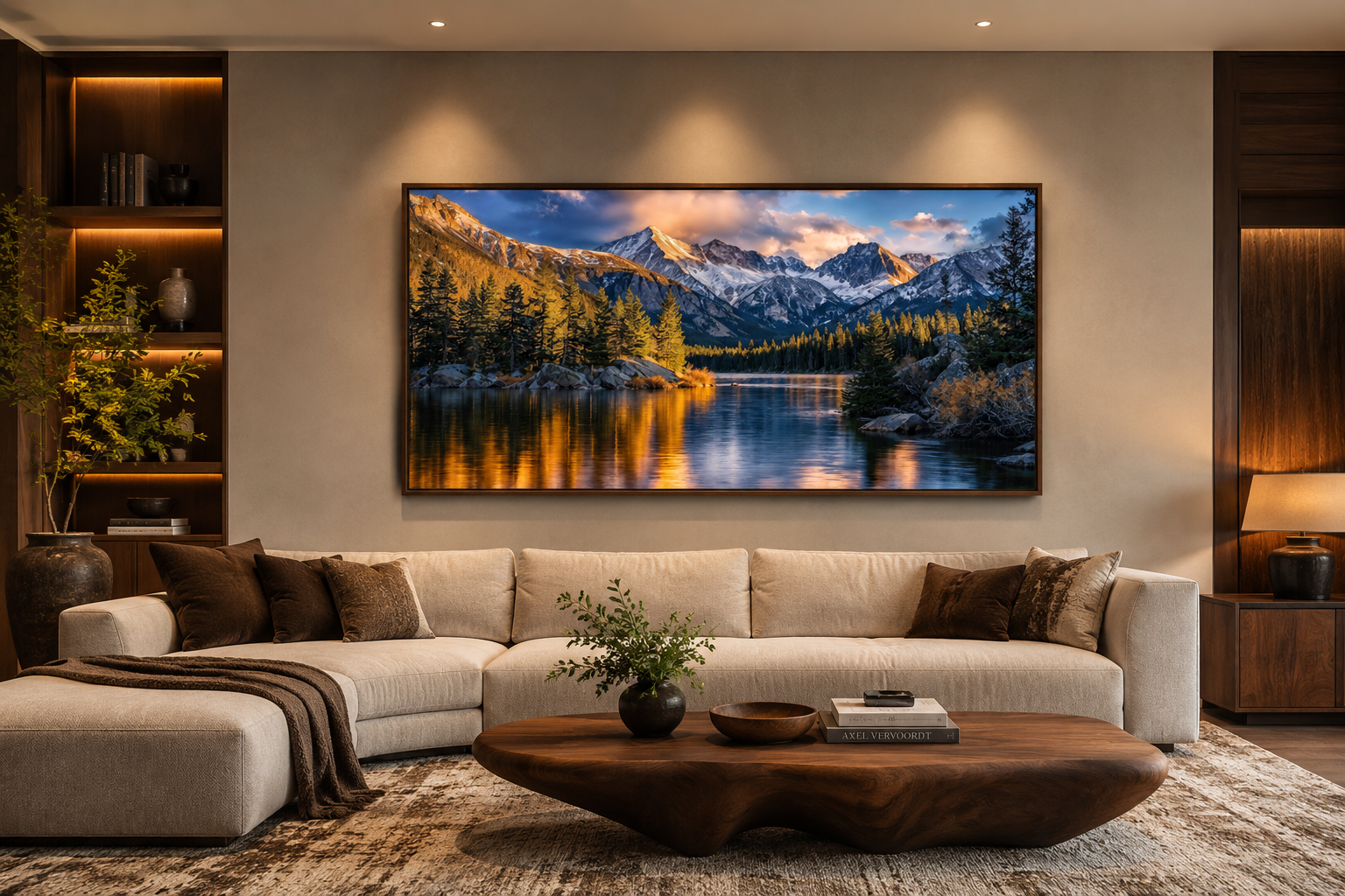 Rocky Mountain National Park Colorado Framed Canvas Wall Art