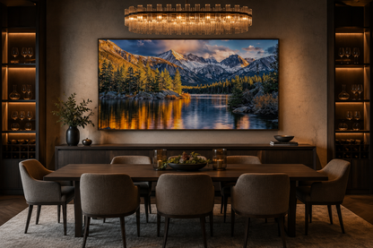 Rocky Mountain National Park Colorado Framed Canvas Wall Art