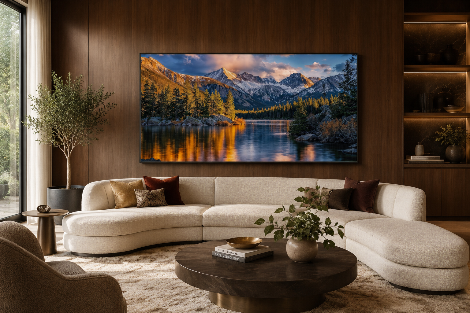 Rocky Mountain National Park Colorado Framed Canvas Wall Art