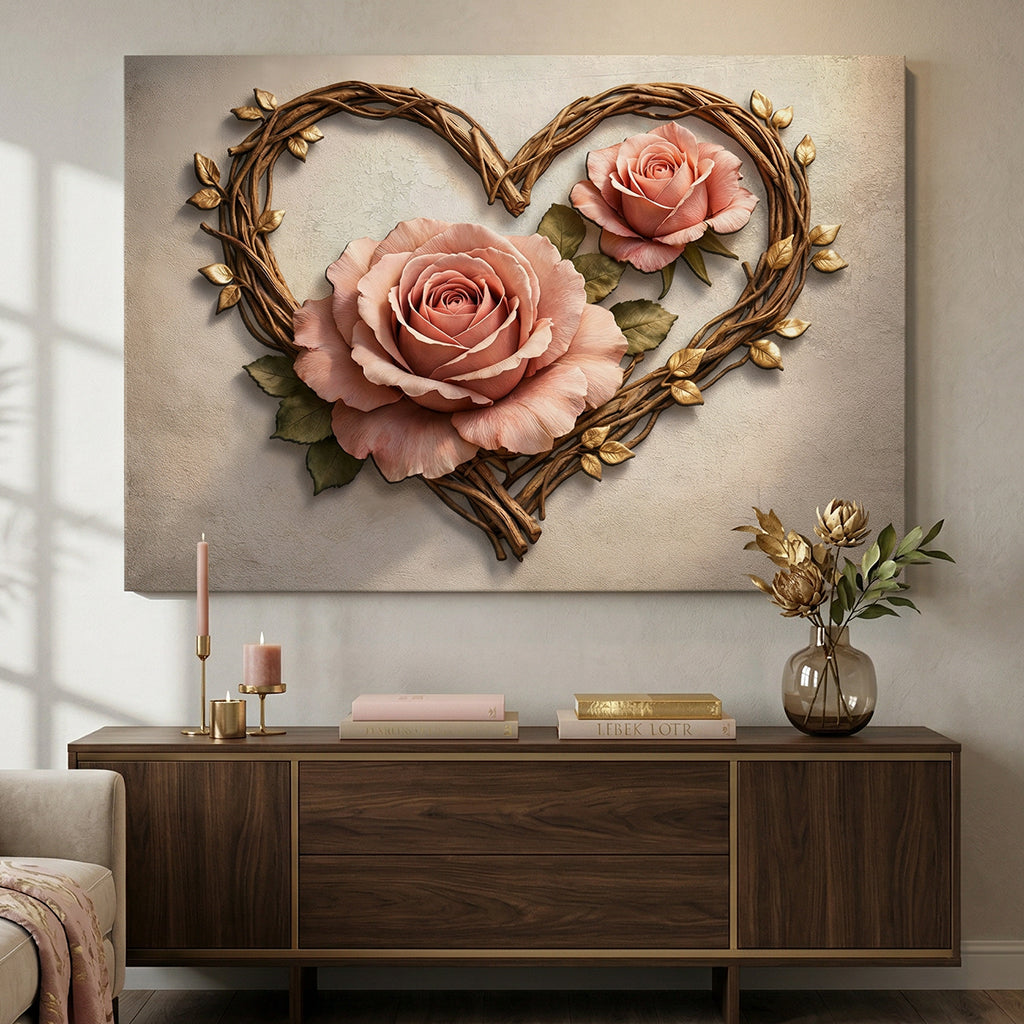 Elegant Rose Rustic