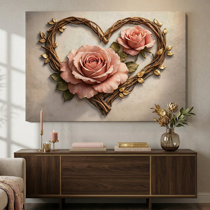 Elegant Rose Rustic