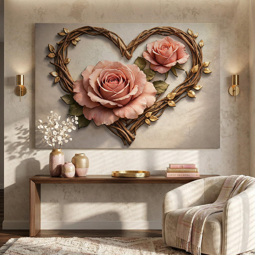 Elegant Rose Rustic