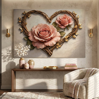 Elegant Rose Rustic