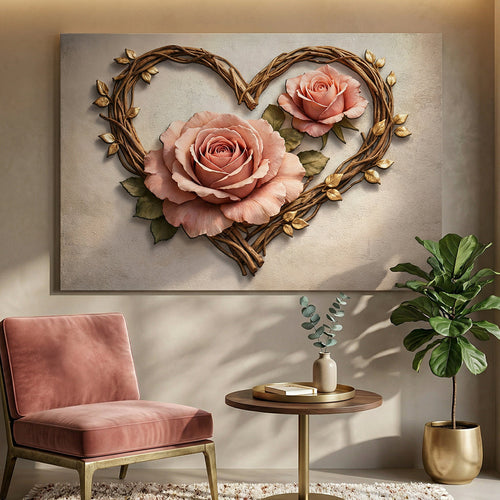Elegant Rose Rustic