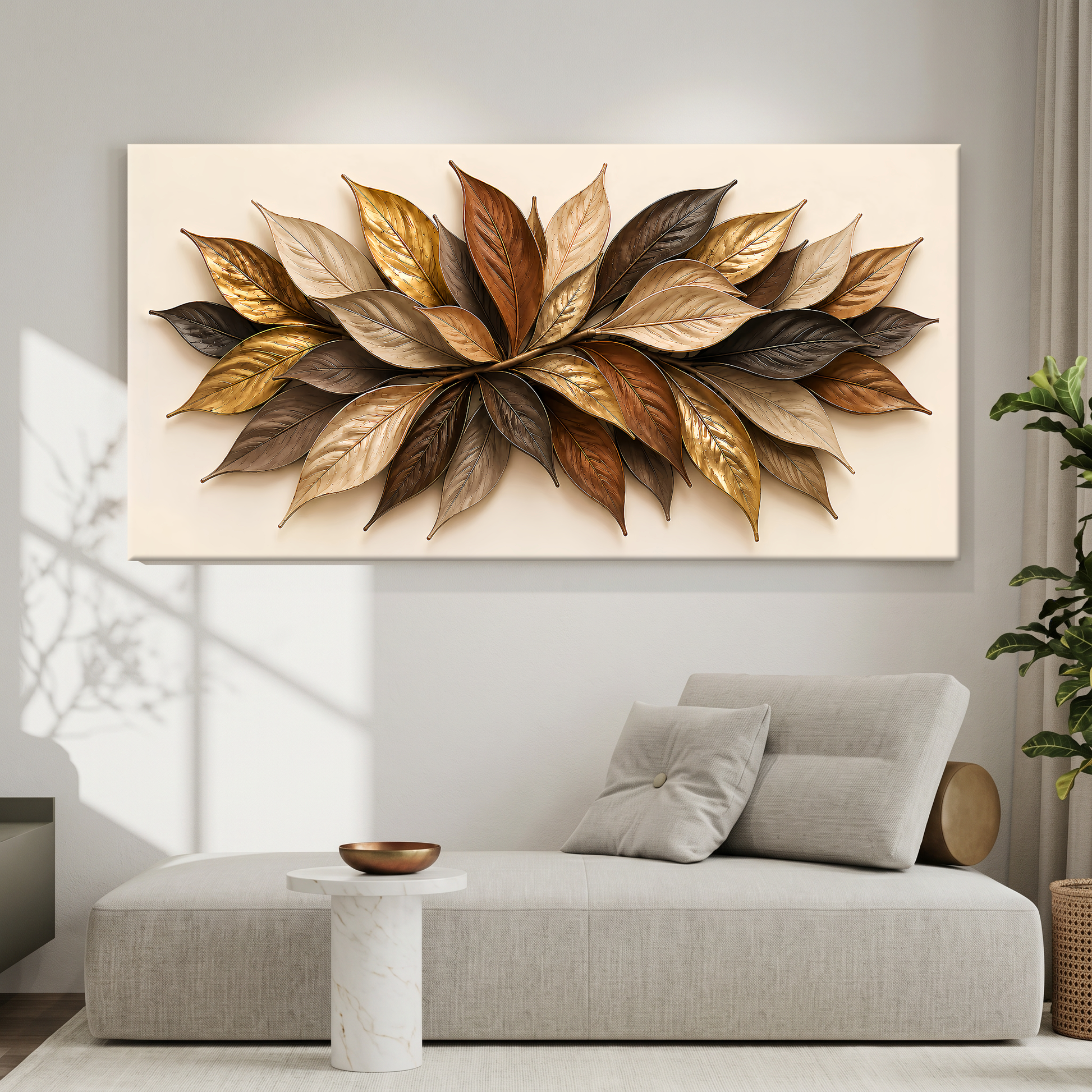 Rustic Golden Petals